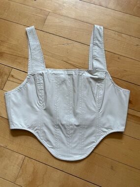 NWT Cropped Corset top